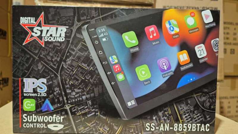 Starsound SS-AN-8859BTAC Android Auto and Apple CarPlay radio