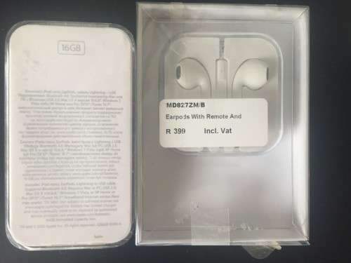 Apple Ipod Nano 16GB Silver model A3446 (7th Generation) + FREE Earpods