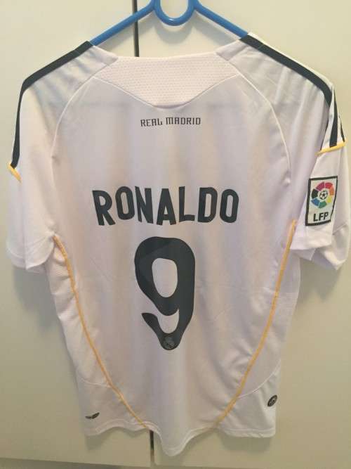 Cristiano Ronaldo Real  Madrid 2009 Home Jersey Size Large