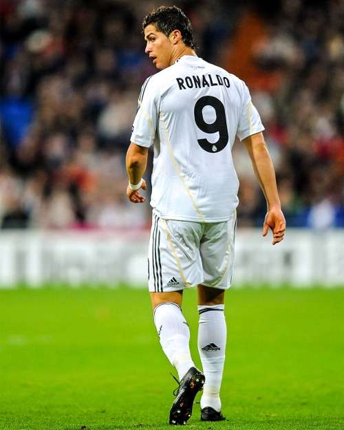 Cristiano Ronaldo Real  Madrid 2009 Home Jersey Size Large