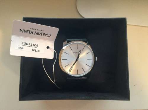 Calvin Klein City Swiss Watch Model K2G22C6