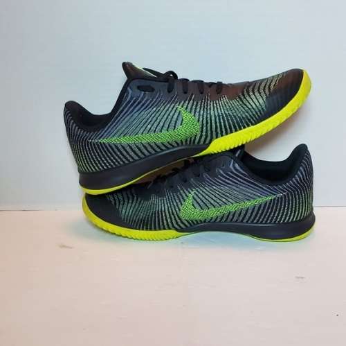 Nike KB Mentality II Volt-Wolf Grey / Black Size UK 10
