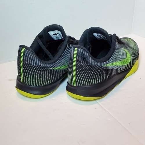 Nike KB Mentality II Volt-Wolf Grey / Black Size UK 10