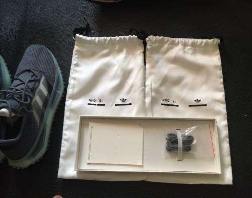 Adidas NMD S1 Grey Green Glow (GZ9233)