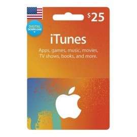 $25 US iTunes gift card [Email Delivery]