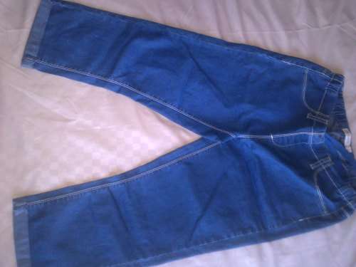 Small size blue crop skinny pants/leggings