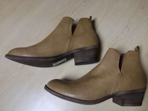 Light Brown ankle boots from Woolworths - size 5