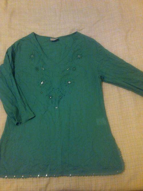 Size 32     Dark Green Top from Milady's