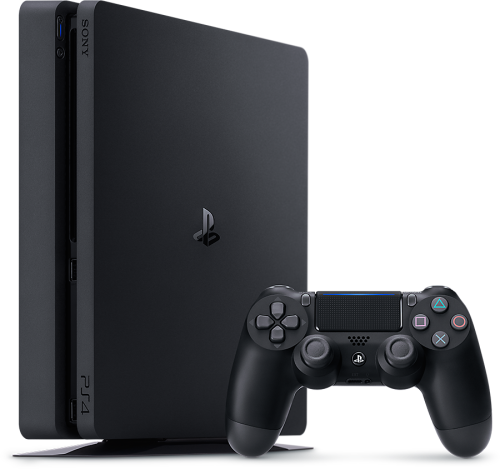 PS4 Console 500GB (Great Condition ) All cables ,1 Controller & 2 Digital PSN Games ,WW2,Titanfall 2
