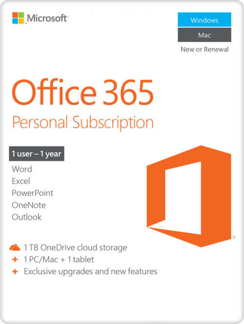 Office365 Personal Subcription