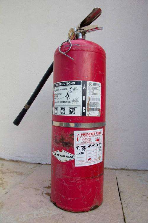 America manufactured dry chemical fire extinguisher (empty)