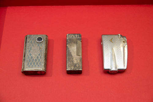 3 x Vintage cigarette lighters circa 1950s