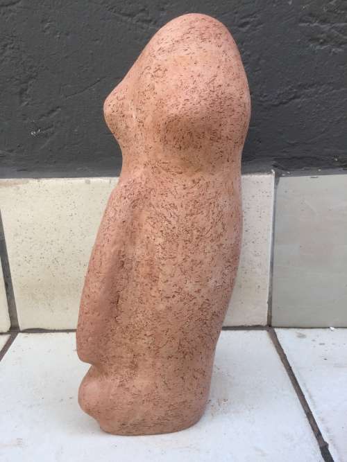 RARE TERRACOTTA SCULPTURE BY SYDNEY KUMALO