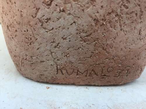 RARE TERRACOTTA SCULPTURE BY SYDNEY KUMALO