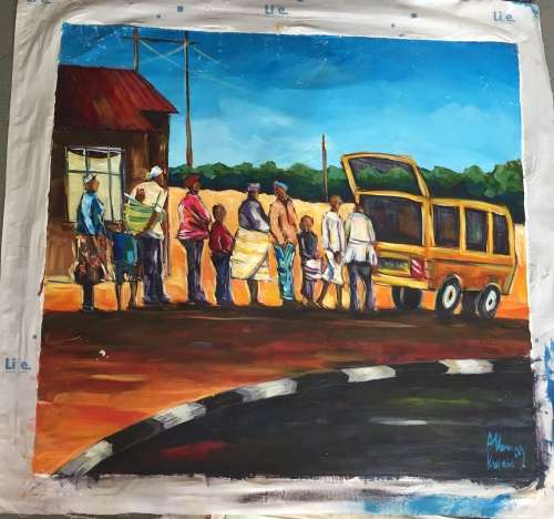 ALLEN KUPETA, NICELY DONE ON CANVAS