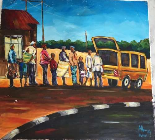 ALLEN KUPETA, NICELY DONE ON CANVAS