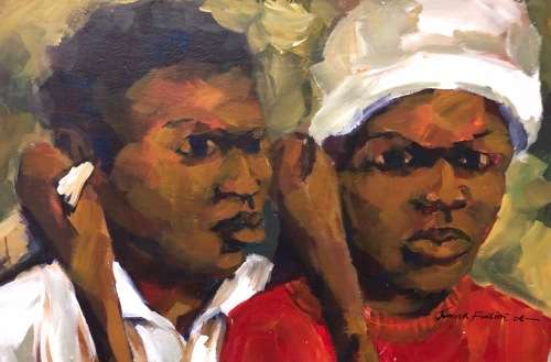 JUNIOR FUNGAI ON CANVAS!!!!!