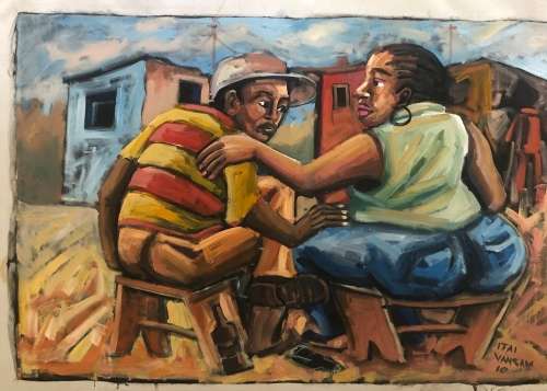 ITAI NICELY DONE ON CANVAS!! A MUST HAVE