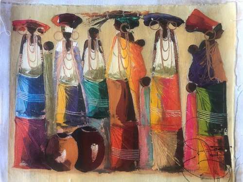 NDABUKO NTULI ON CANVAS. A MUST HAVE!!!