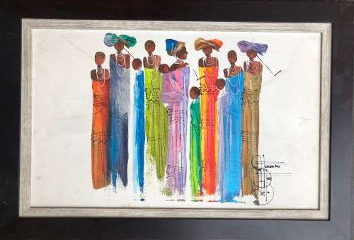 NICELY FRAMED NDABUKO NTULI!! READY FOR A NEW HOME!!!