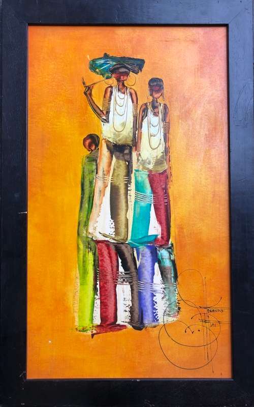 NICELY FRAMED NDABUKO NTULI. A MUST HAVE!!!