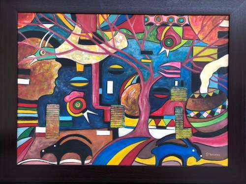HIGHLY COLLECTABLE!!! SPEELMAN MAHLANGU NICELY DONE ON BOARD