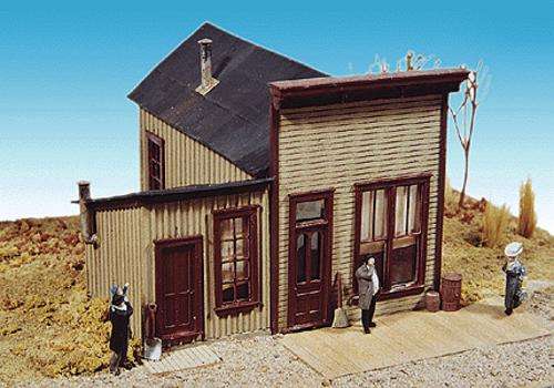 ON SPECIAL HO Newspaper office (LAZERCUT KIT)