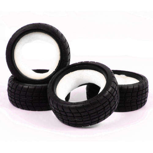 YEAH RACING RUBBER TIRE SET STD RIM SIZE