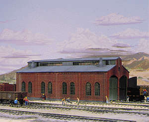 BRAND NEW N 2 STALL ENGINEHOUSE