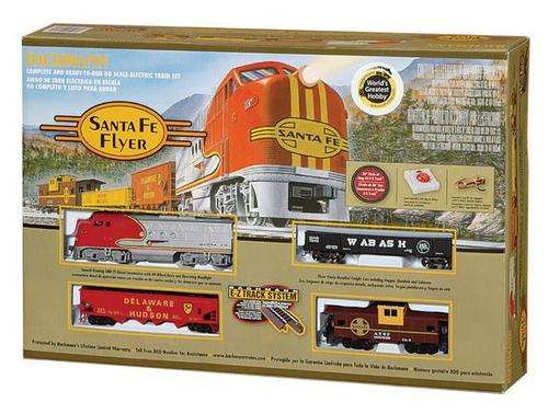 BRAND NEW HO Set Santa Fe Flyer Train Set