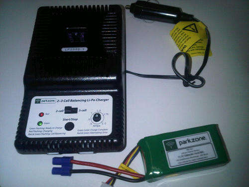 Parkzone Lipo charger and battery