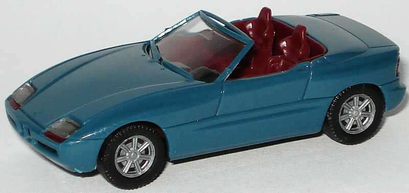 HO Herpa BMW Z1 blue