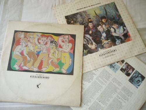 FRANKIE GOES TO HOLLYWOOD "WELCOME TO THE PLEASUREDOME"1984 ISLAND DBL GATEFOLD STEREO LPS +SLEEVES