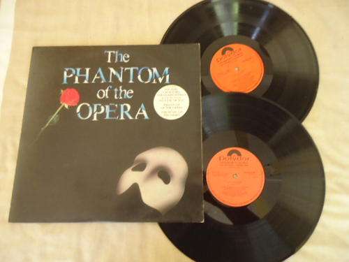 "THE PHANTOM OF THE OPERA" -- 1987 POLYDOR DOUBLE STEREO GATEFOLD LP SET IN GREAT CONDITION