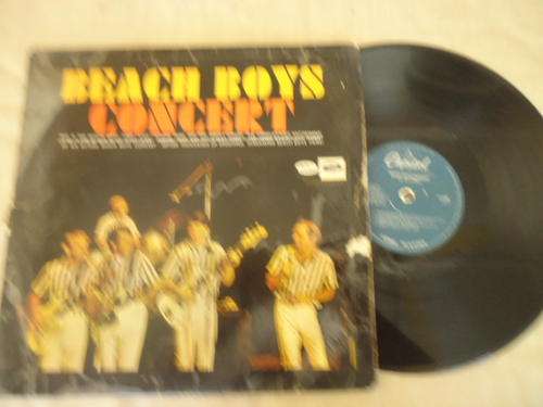 THE BEACH BOYS  "BEACH BOYS CONCERT" - CAPITOL LONG PLAYING LP IN GOOD CONDITION