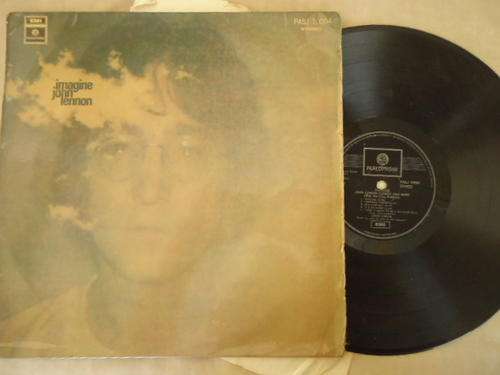 JOHN LENNON "IMAGINE" 1971 PARLOPHONE STEREO LP IN FAIR CONDITION