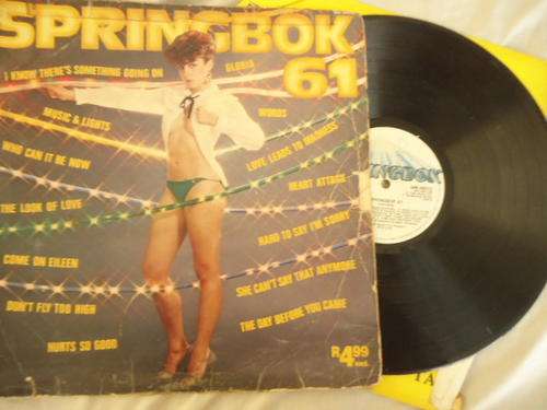 "SPRINGBOK HIT PARADE VOLUME 61" 1982  STEREO LP IN GOOD CONDITION