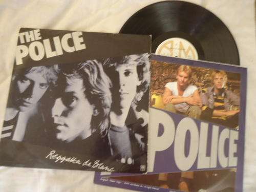 THE POLICE - "REGGATTA DE BLANC" - 1979 A & M STEREO LP + ORIGINAL INNER SLEEVE IN GREAT CONDITION