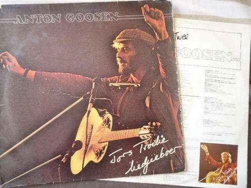 ANTON GOOSEN - "JORS TROELIE" 1981 RPM STEREO LP +ORIGINAL INNER SLEEVE IN V/GOOD CONDITION