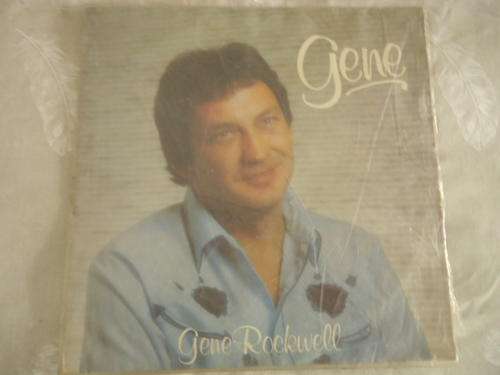 GENE ROCKWELL "GENE" - 1982 RPM STEREO VINYL LP WITH A PLASTIC COVER IN GREAT CONDITION