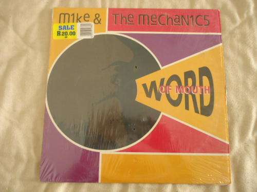 MIKE AND THE MECHANICS "WORD OF MOUTH" 1991 VIRGIN STEREO LP IN EXCELLENT CONDITION