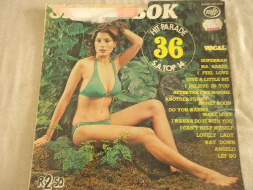 SPRINGBOK HIT PARADE -VOLUME 36 - 1977 MFP STEREO LP WITH TORN COVER