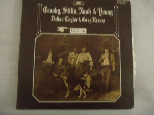 CROSBY, STILLS, BASG & YOUNG - "DEJA VU"-  1970 ATLANTIC STEREO GATEFOLD LP IN EXCELLENT CONDITION