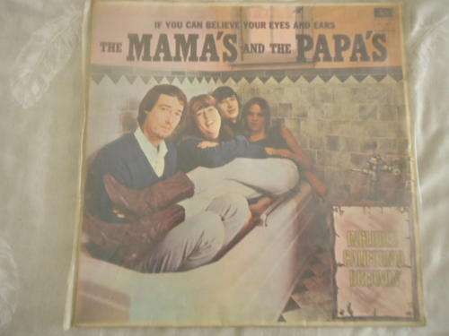 THE MAMAS & THE PAPAS -SELF TITLED -1966 RCA VICTOR LONG PLAYING LP+PLASTC SLEEVE IN GOOD CONDITION