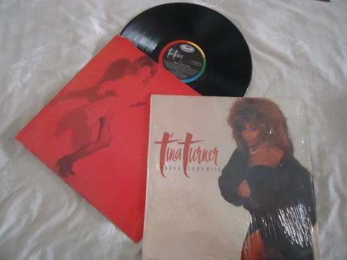 TINA TURNER-  "BREAK EVERY RULE" 1976 CAPITOL STEREO LP+ COLOUR INNER SLEEVE+SHRINKWRAP -EXC