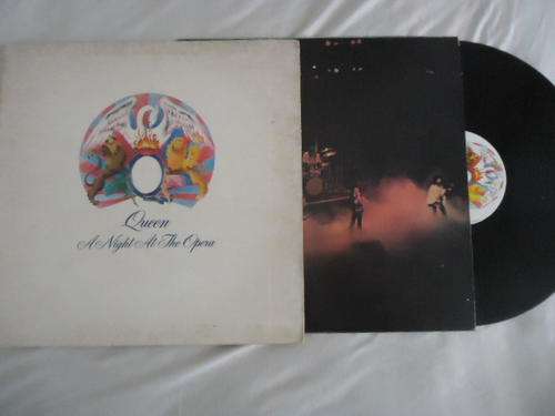 QUEEN "A NIGHT AT THE OPERA" 1975 EMI STEREO GATEFOLD LP+INNER SLEEVE IN EXCELLENT+++ CONDITION (7)