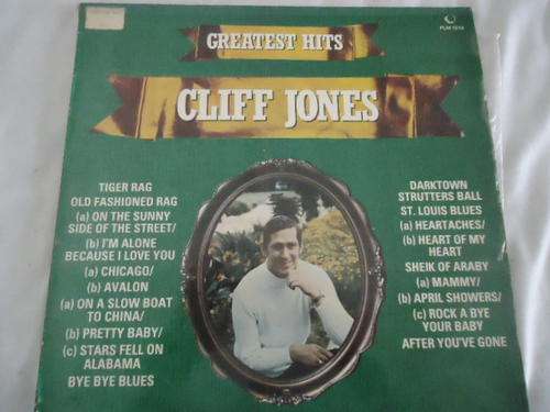 "CLIFF JONES GREATEST HITS" 1978 PLUM STEREO LP IN GREAT CONDITION