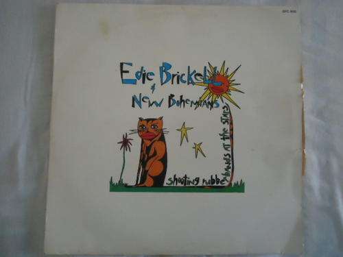 EDIE BRICKELL & THE NEW BOHEMIANS "SHOOTING RUBBERBANDS AT THE STARS" 1988 GEFFEN STEREO LP -EXC