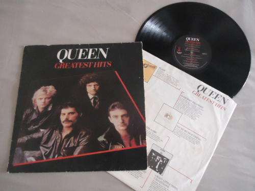 "QUEEN GREATEST HITS" 1977 EMI STEREO LP + INNER SLEEVE IN GREAT CONDITION