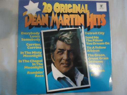 20 ORIGINAL HITS OF DEAN MARTIN" 1976 REPRISE LONG PLAYING LP-EXC